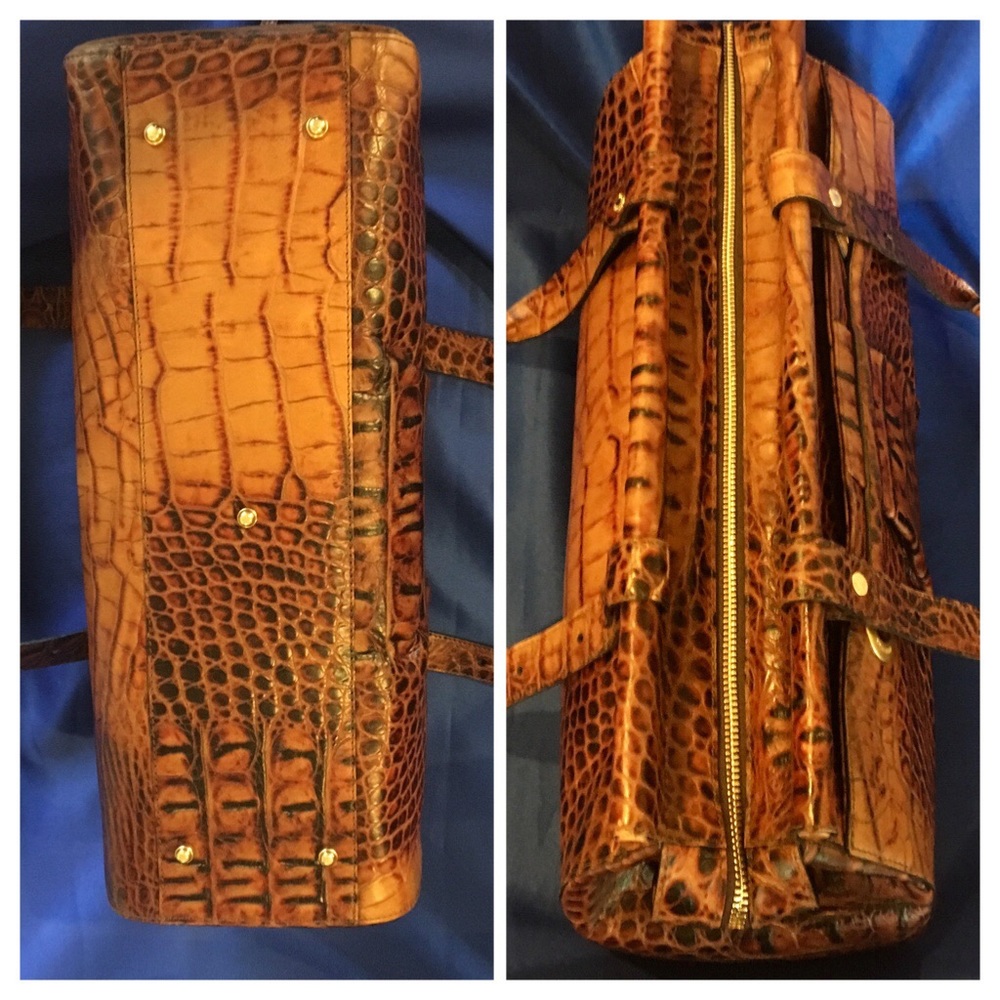 ‼️‼️SOLD‼️‼️Brahmin 25th Anniv. Satchel, Gayle🦊 - Picture 7 of 8